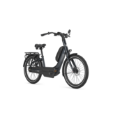 Gazelle Easyflow C8 HMS  418W Dames  - anthracite grey (glans).