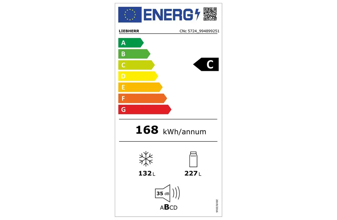 Liebherr CNc 5724-22 - Koel-vriescombinatie.