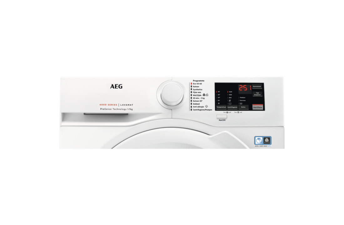AEG LF627400 ProSense - Wasmachine