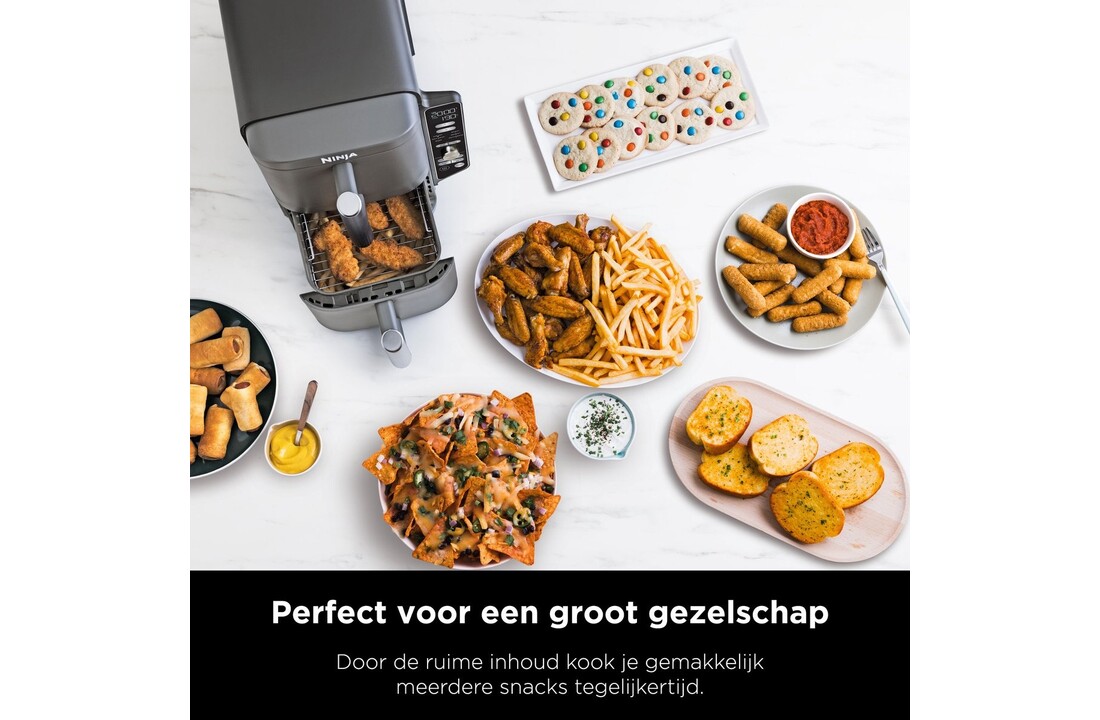 Ninja Double Stack XL 2-Drawer SL400EU - Hetelucht friteuse
