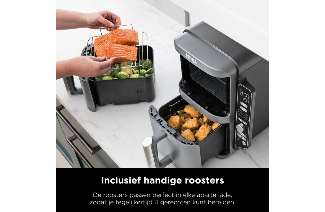 Ninja Double Stack XL 2-Drawer SL400EU - Hetelucht friteuse