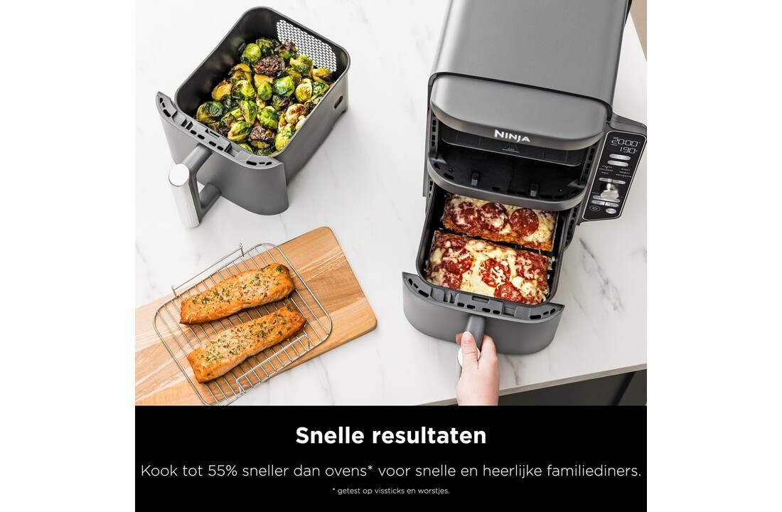 Ninja Double Stack XL 2-Drawer SL400EU - Hetelucht friteuse