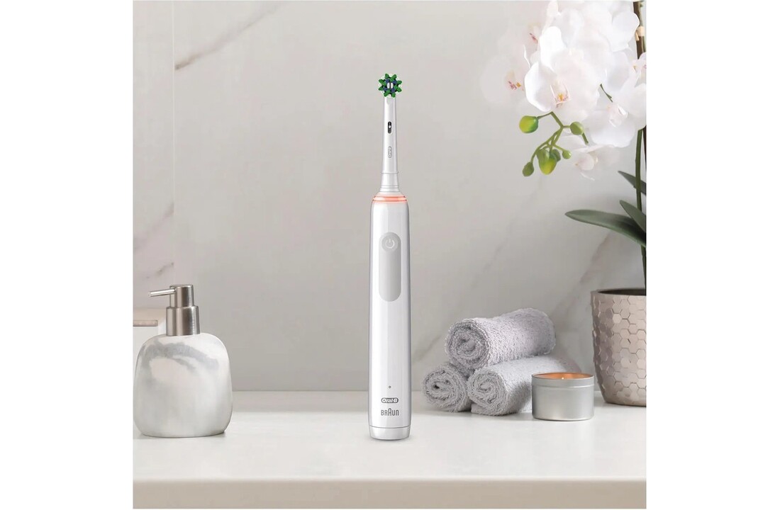 Oral-B Pro 3 3300 Sensitive Clean Wit - Elektrische tandenborstel