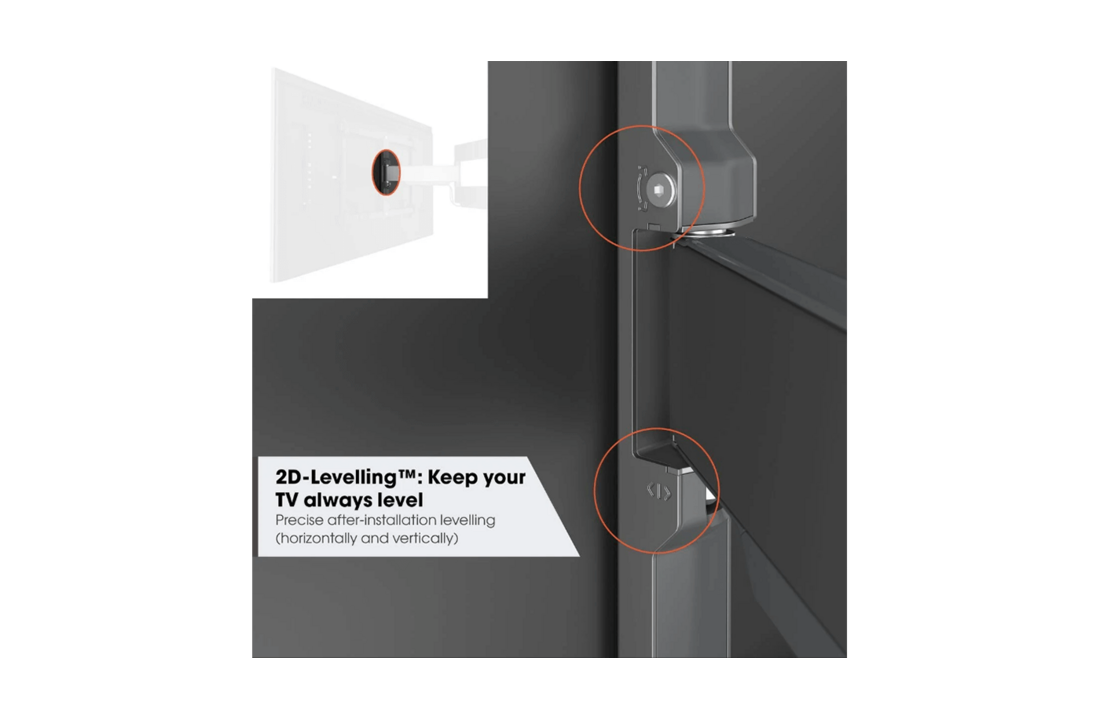 Vogel's TVM 5445 32 -65 inch zwart Draaibare tv-beugel - TV muurbeugel