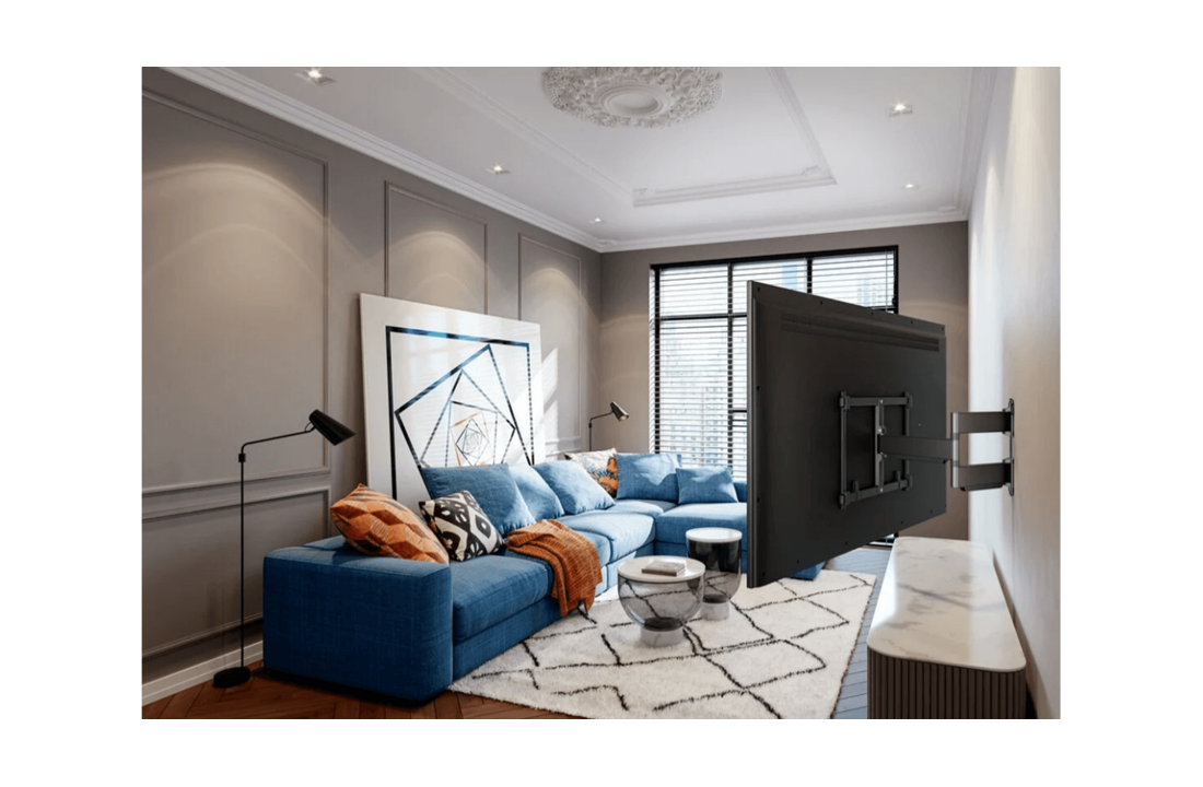 Vogel's TVM 5445 32 -65 inch zwart Draaibare tv-beugel - TV muurbeugel