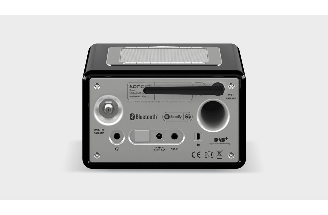 Sonoro RELAX X Zwart - Radio