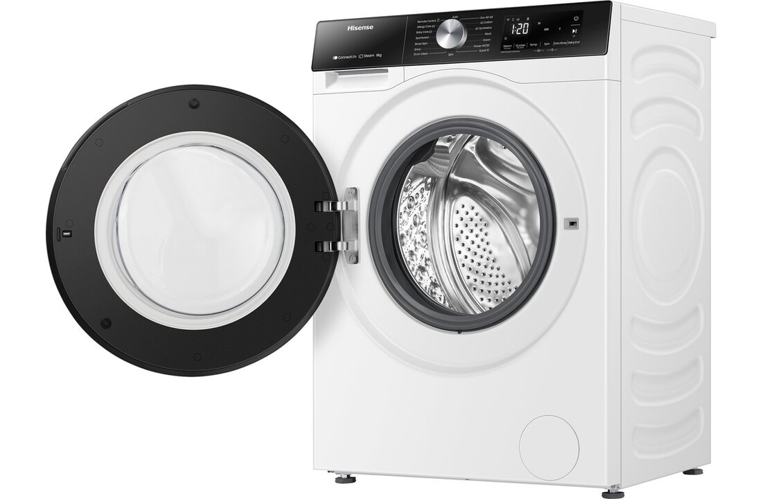 Hisense WF3S8043BW3/BLX - Wasmachine