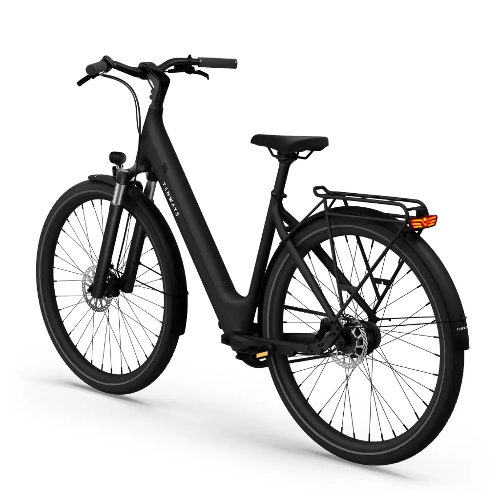 Tenways CGO800S Ebike - 460 Wh Dames - Midnight Black