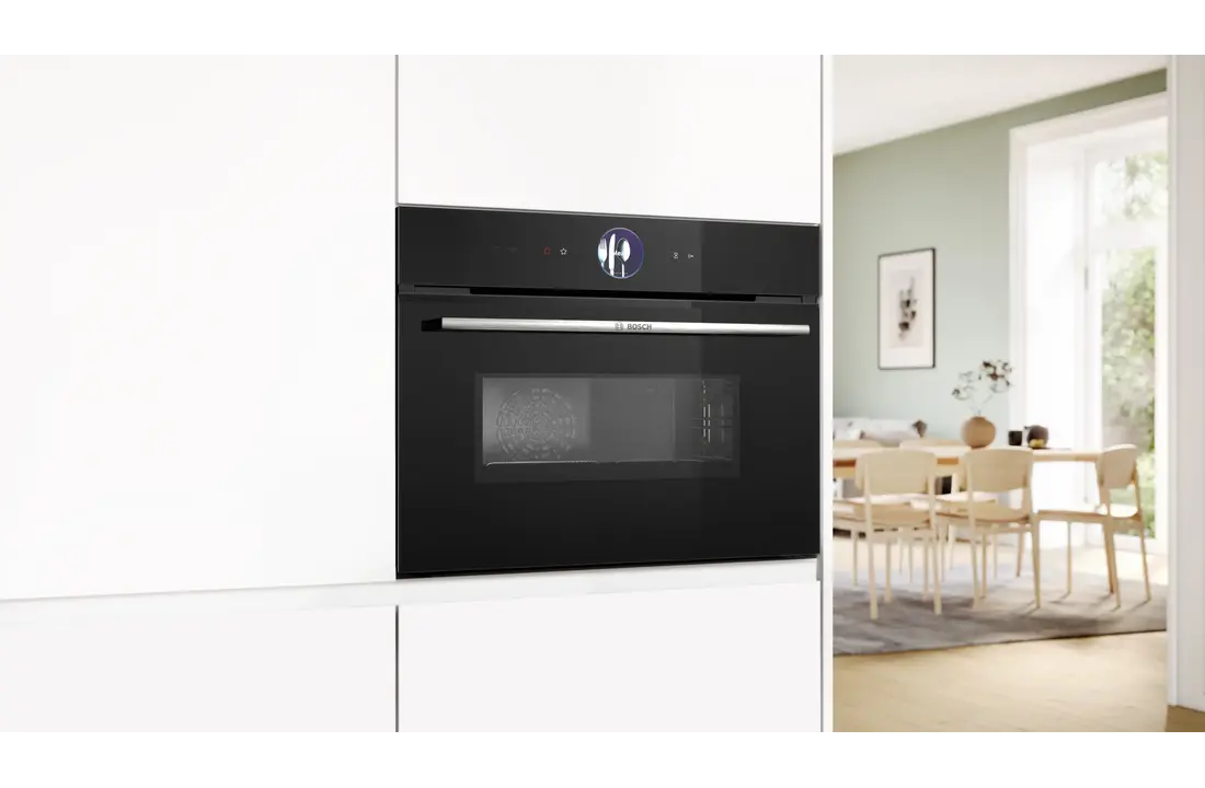 Bosch CMG7761B1 - Compacte inbouw oven met magnetron.