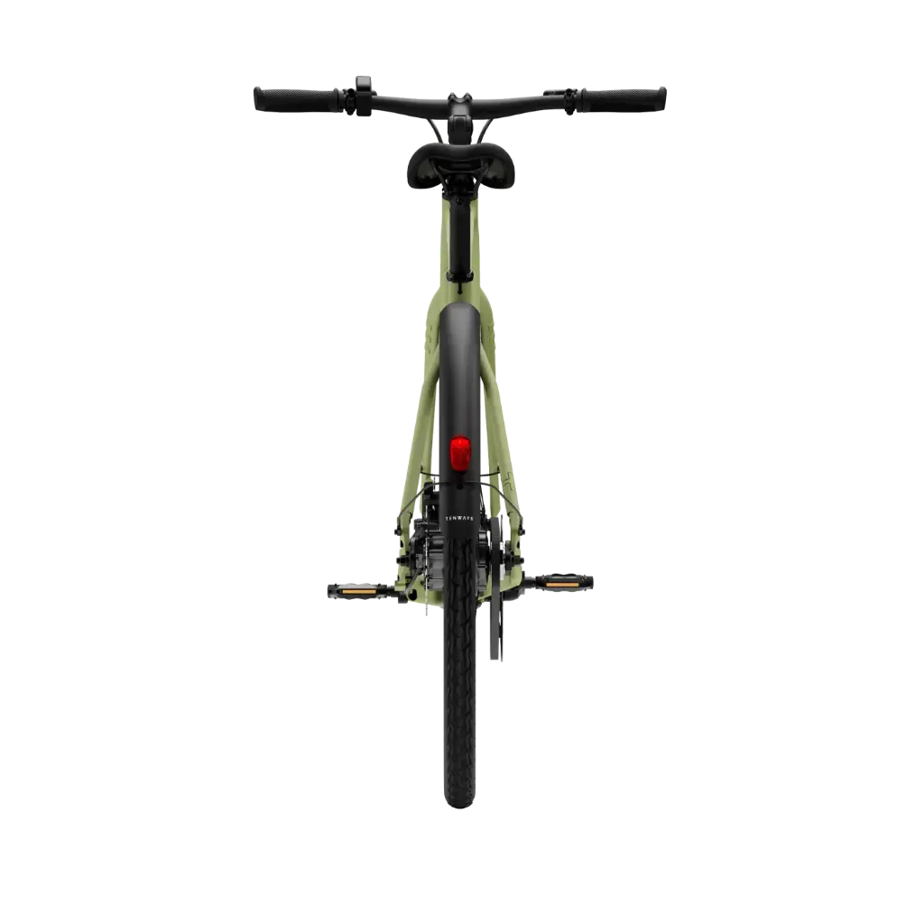 Tenways CGO600 Pro E-bike - 360 Wh Heren - Avocado Green