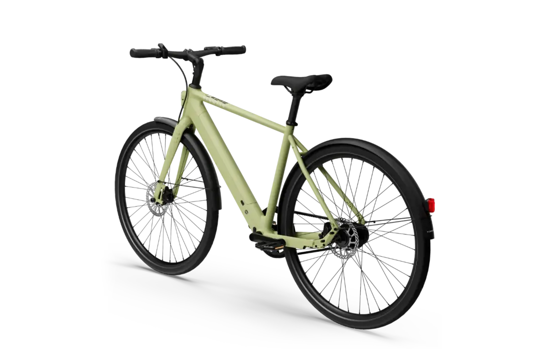 Tenways CGO600 Pro E-bike - 360 Wh Heren - Avocado Green
