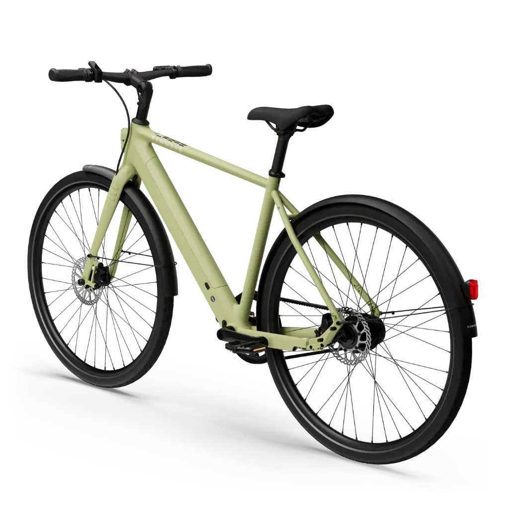 Tenways CGO600 Pro E-bike - 360 Wh Heren - Avocado Green
