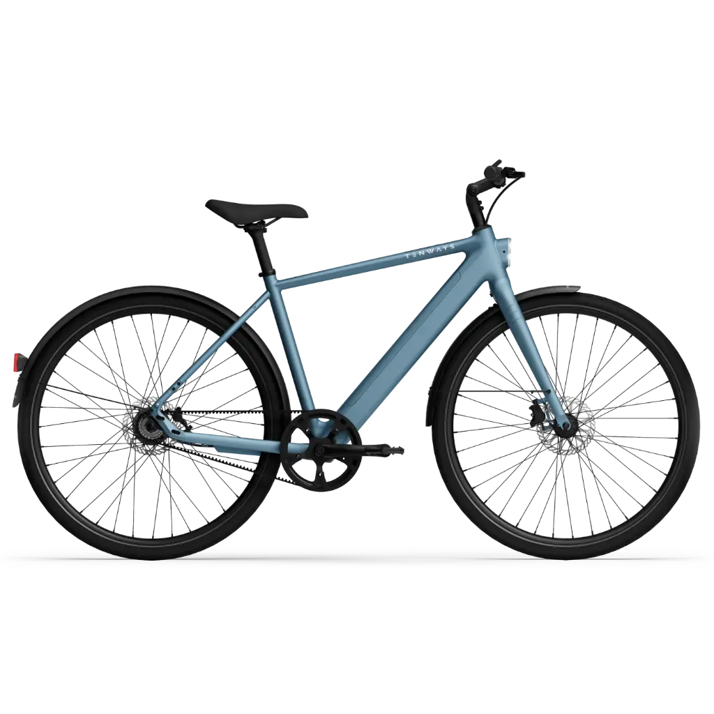 Tenways CGO600 Pro Ebike - 360 Wh Heren - Sky Blue