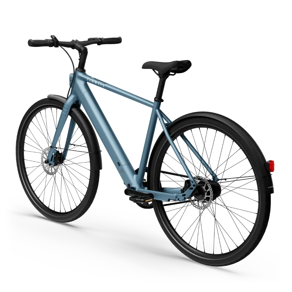Tenways CGO600 Pro E-bike - 360 Wh Heren - Sky Blue