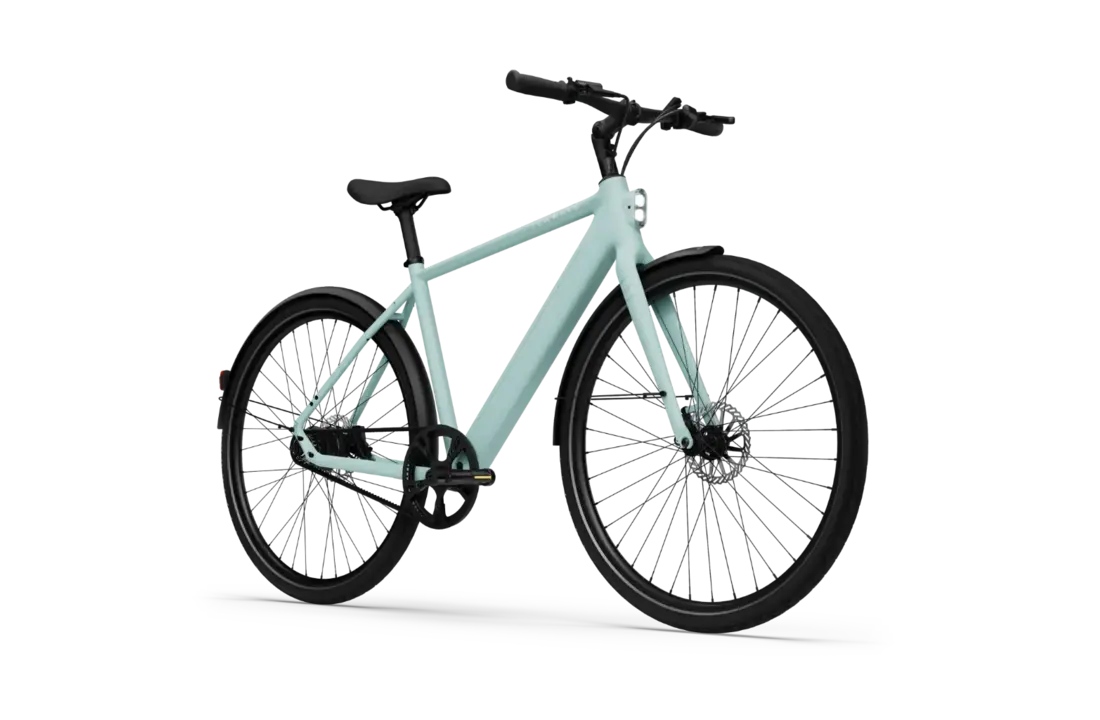 Tenways CGO600 Pro E-bike - 360 Wh Heren - Mint Green