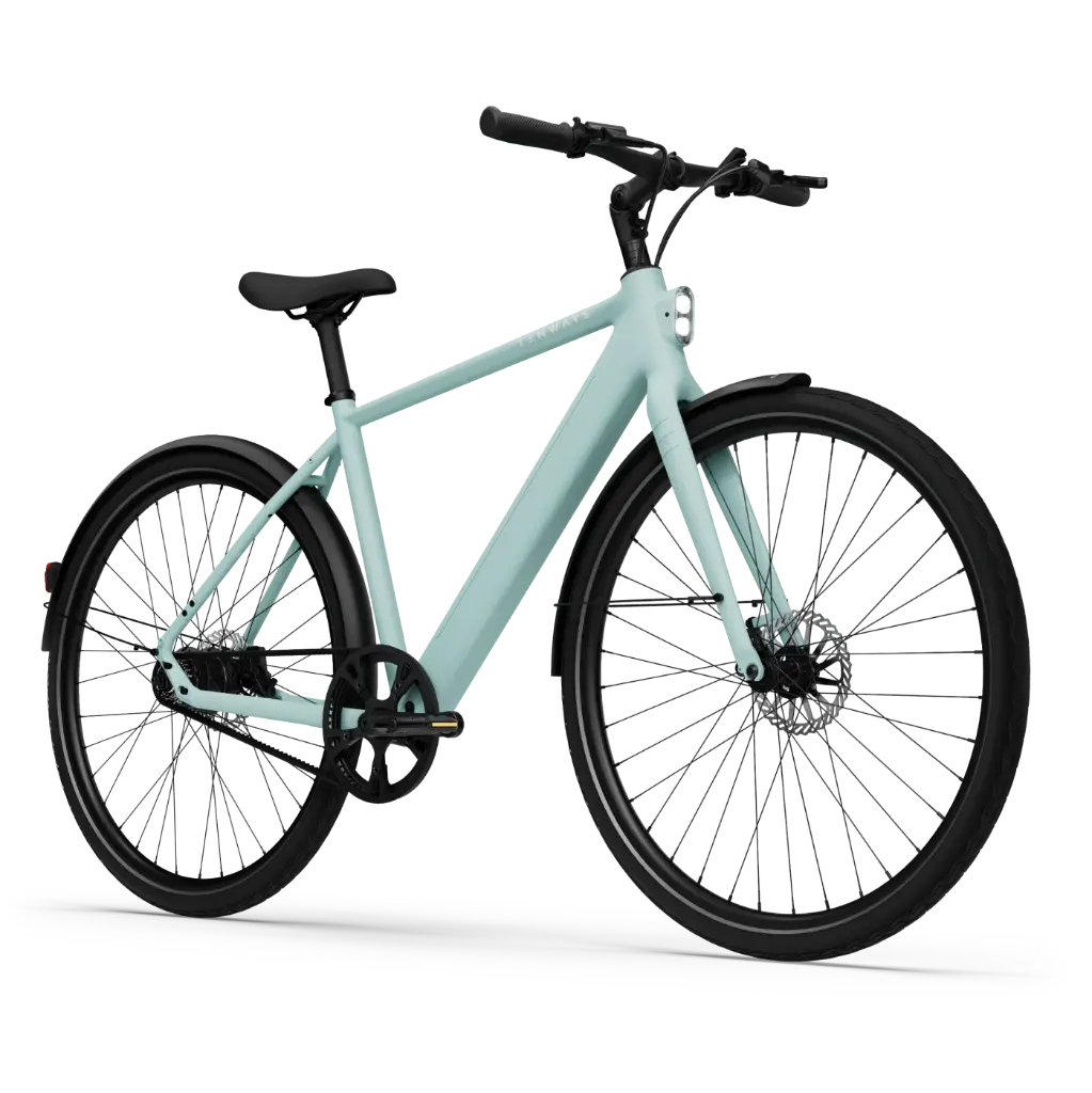 Tenways CGO600 Pro E-bike - 360 Wh Heren - Mint Green