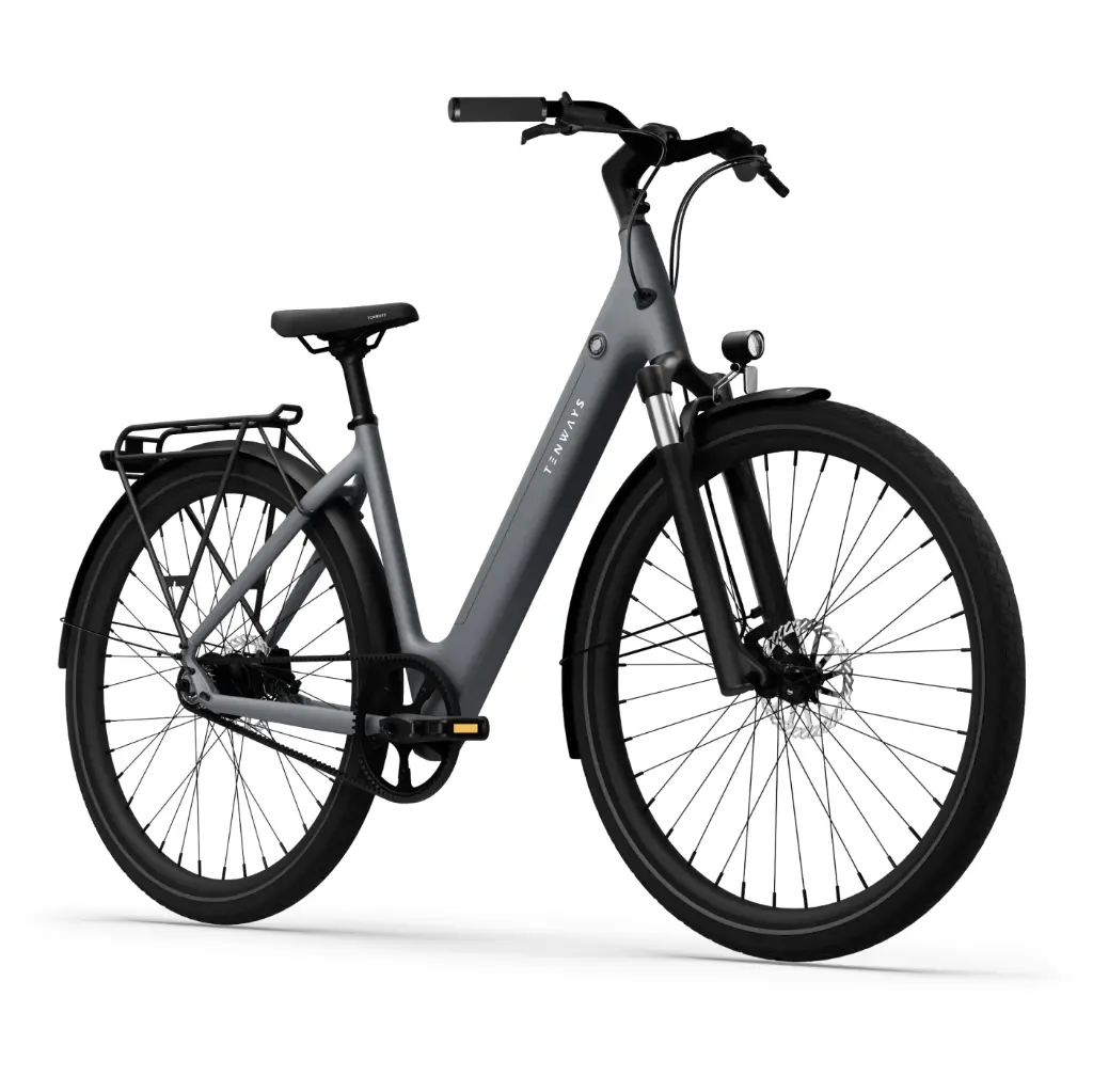 Tenways CGO800S E-bike - 460 Wh Dames - Pebble Grey