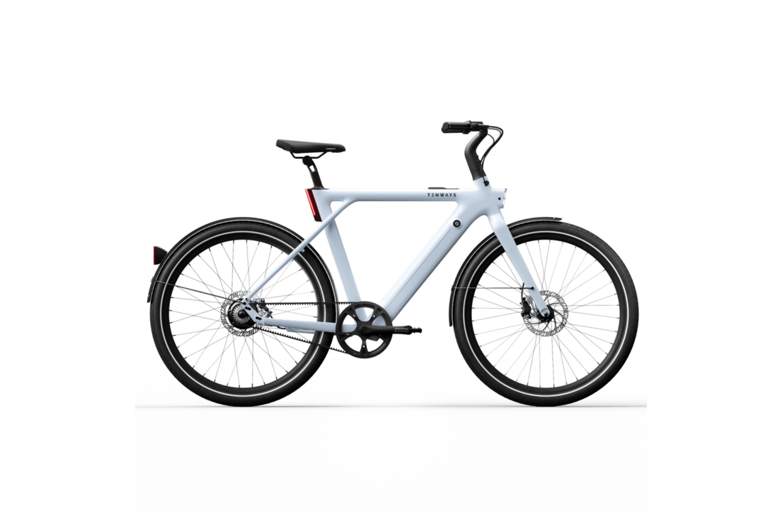 Tenways CGO009 Classic E-bike - 374 Wh Heren - Ice Blue