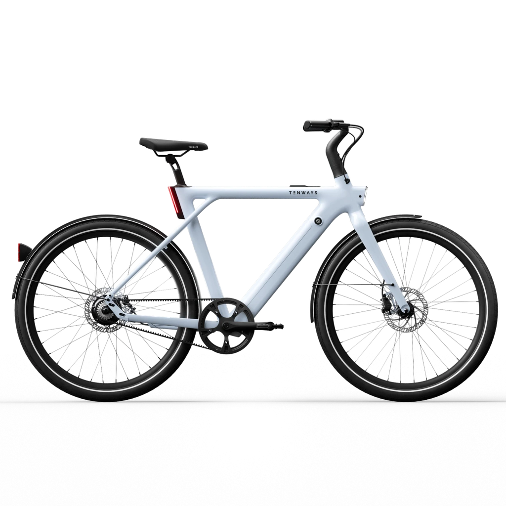 Tenways CGO009 Classic E-bike - 374 Wh Heren - Ice Blue