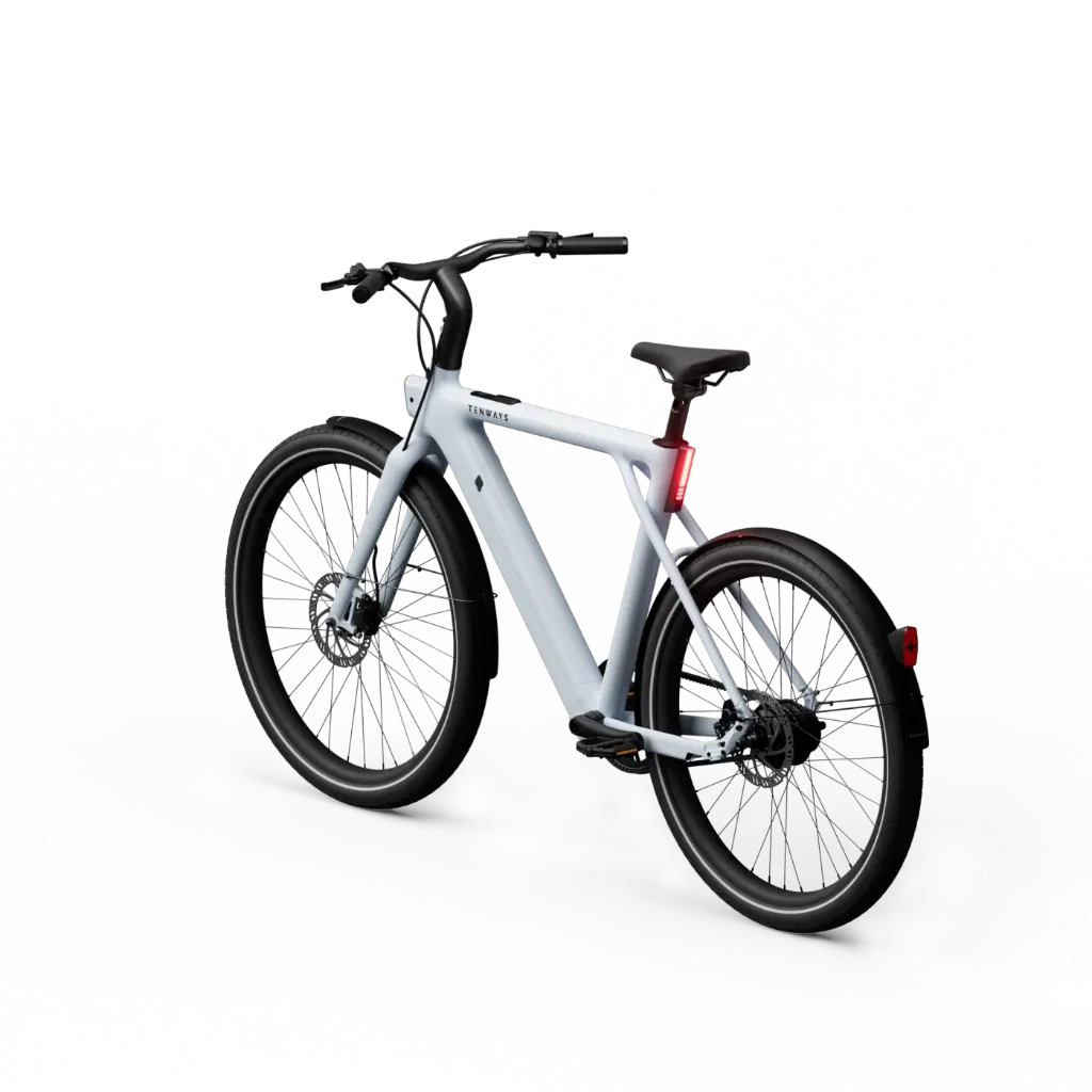 Tenways CGO009 Classic E-bike - 374 Wh Heren - Ice Blue