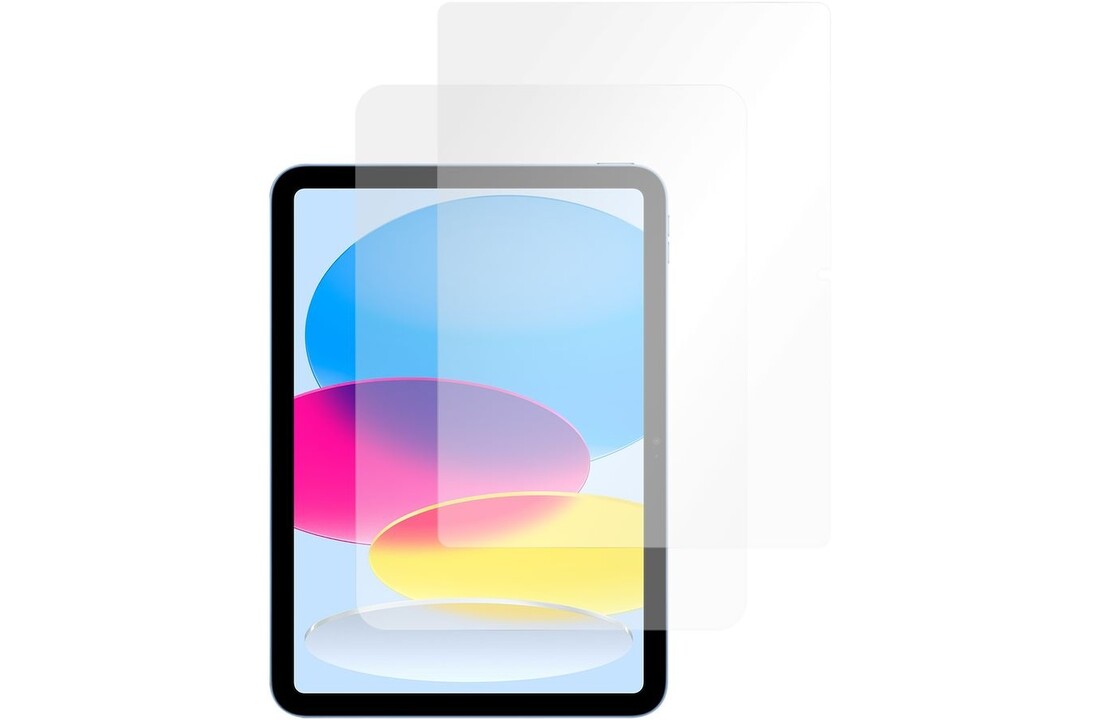 Just in Case iPad 2022 (10th Gen) Tempered Glass - Screenprotector