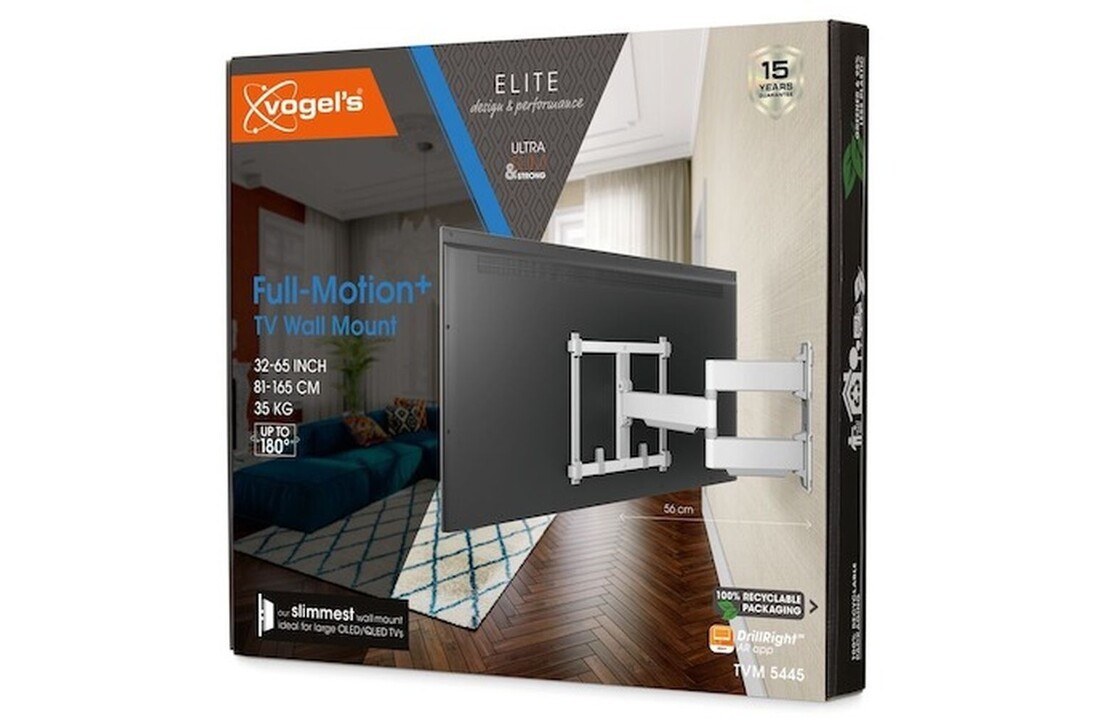 Vogel's TVM 5445 32 -65 inch wit Draaibare tv-beugel - TV muurbeugel