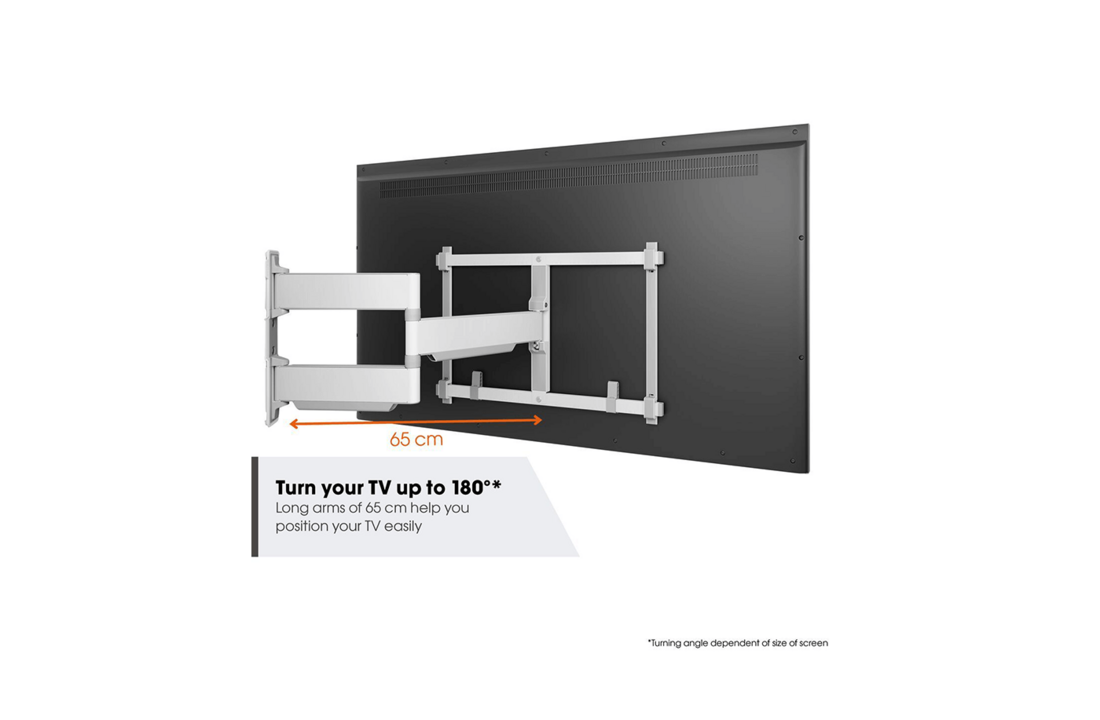 Vogel's TVM 5645 40 -77 inch Wit Draaibare tv-beugel - TV muurbeugel