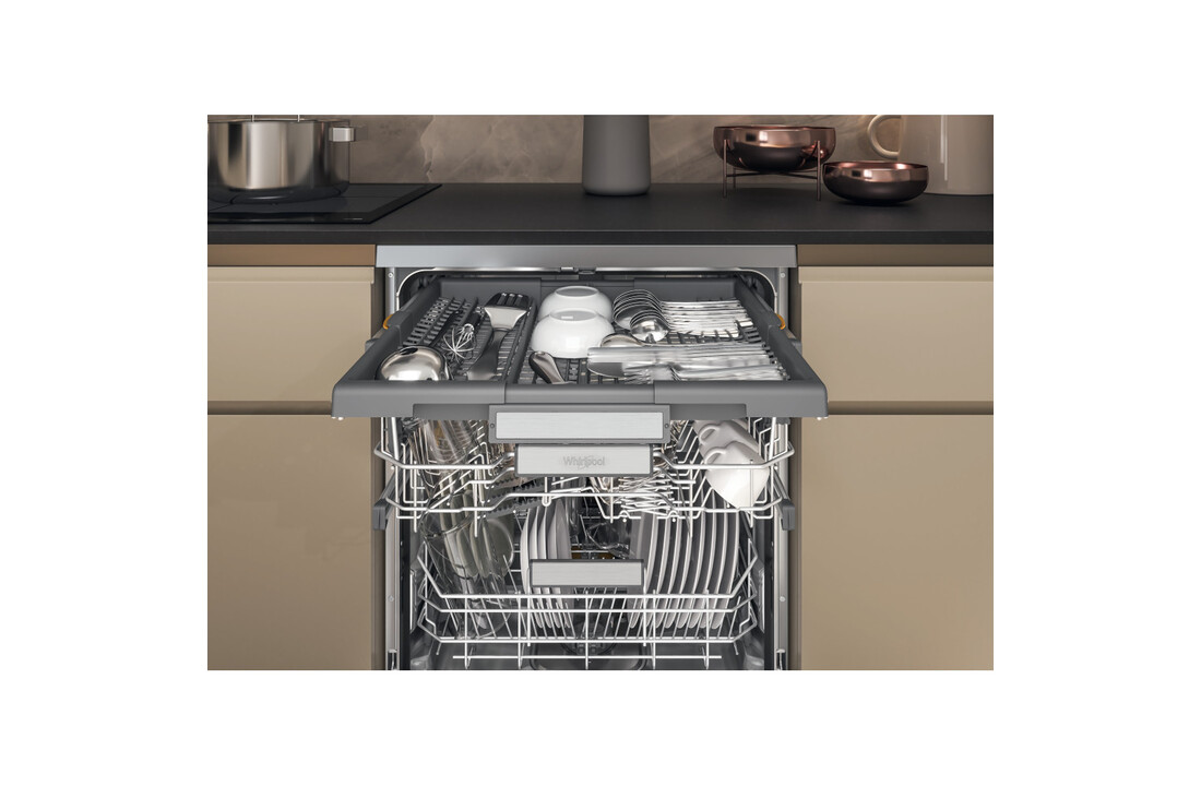 Whirlpool W7F HS51 X - Vrijstaande vaatwasser