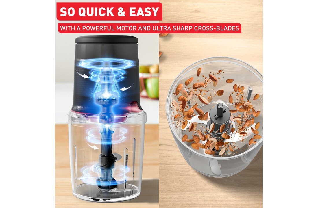 Tefal MQ740H Easy Press - Hakmolen