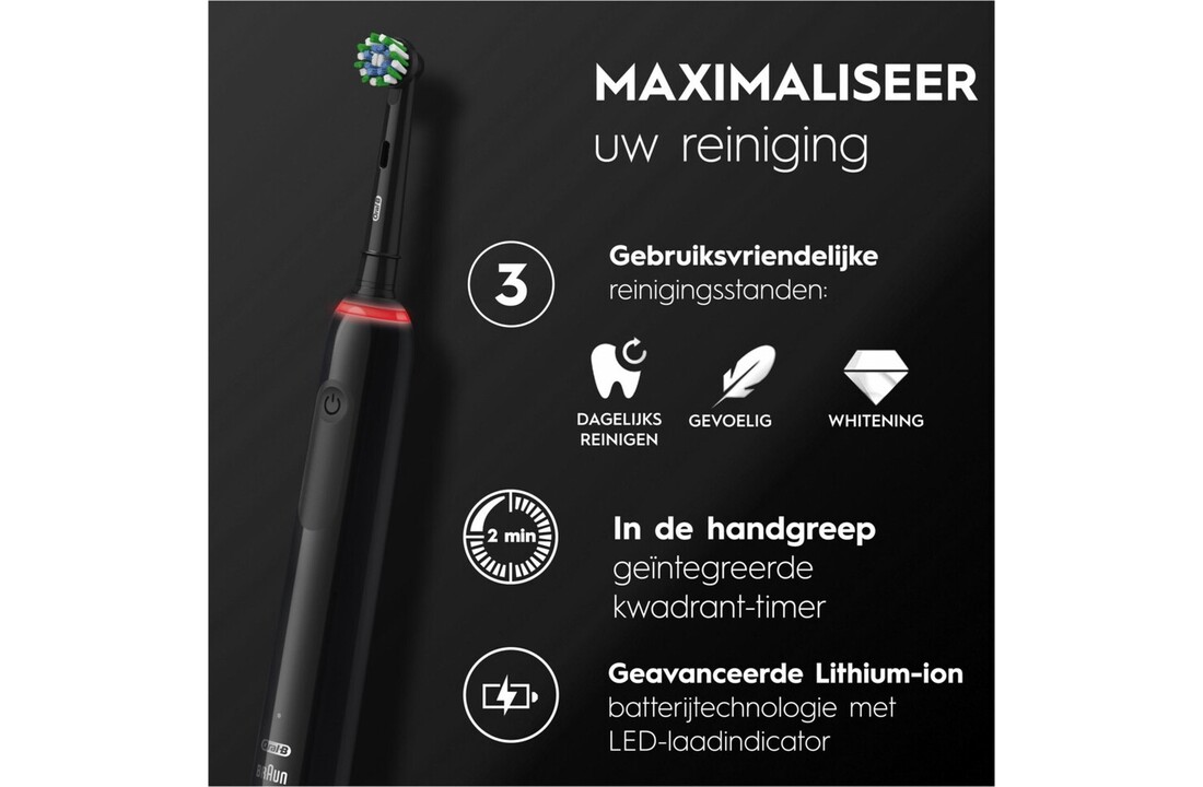 Oral-B Pro 3 3900 Duo - Elektrische tandenborstel