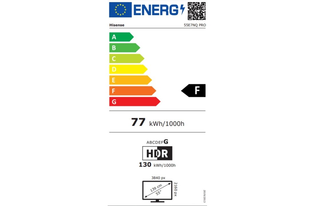 Hisense 55E7NQ PRO - QLED TV