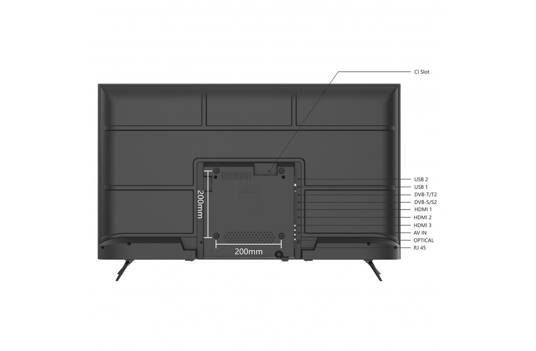 Smart Tech 43UV10V1 - LED TV