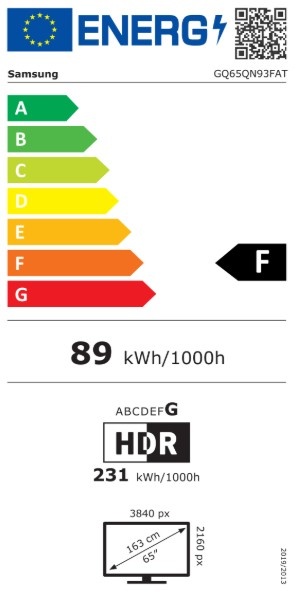 Samsung Neo QLED 4K 65QN93F (2025) - QLED TV