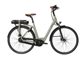 Qwic Echo Daily 625Wh Dames - Khaki Green