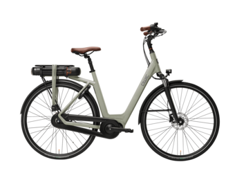 Qwic Echo Daily 625Wh Dames - Khaki Green