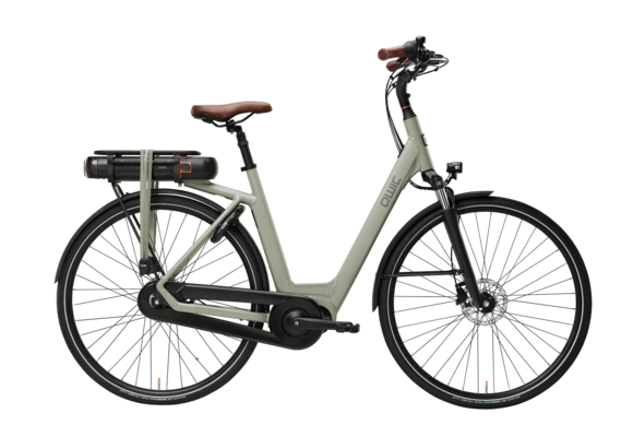 Qwic Echo Daily 625Wh Dames - Khaki Green