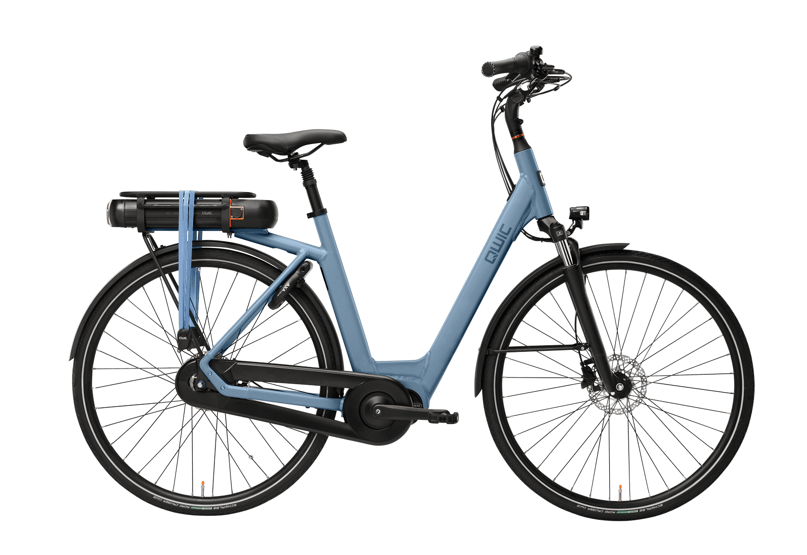 Qwic Echo Daily 625Wh Dames - Denim Blue