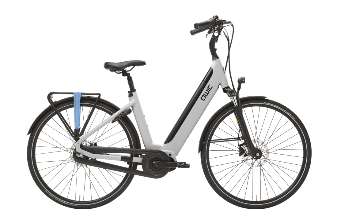 Qwic Inter Plus 400Wh Dames - Chalk White