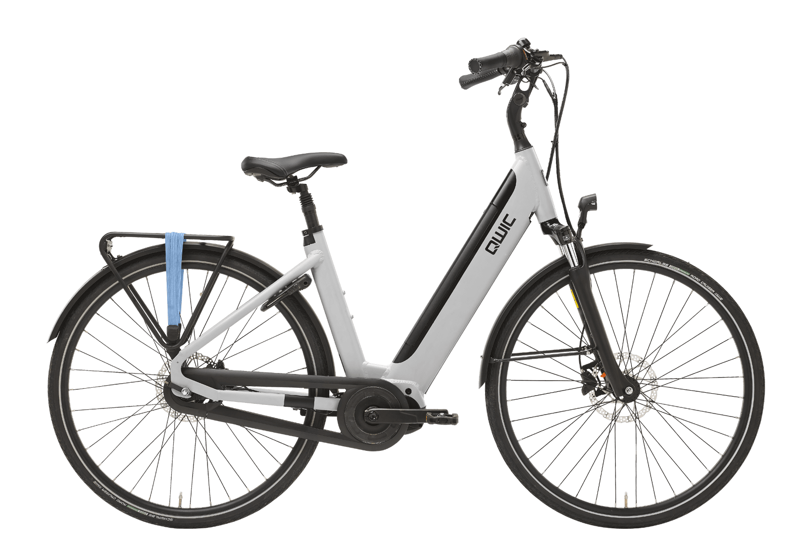 Qwic Inter Plus 400Wh Dames - Chalk White