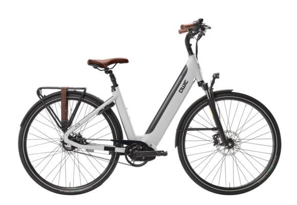 Qwic Inter Tour 400Wh Dames - Chalk White