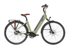 Qwic Inter Tour 400Wh Dames - Kaki Green