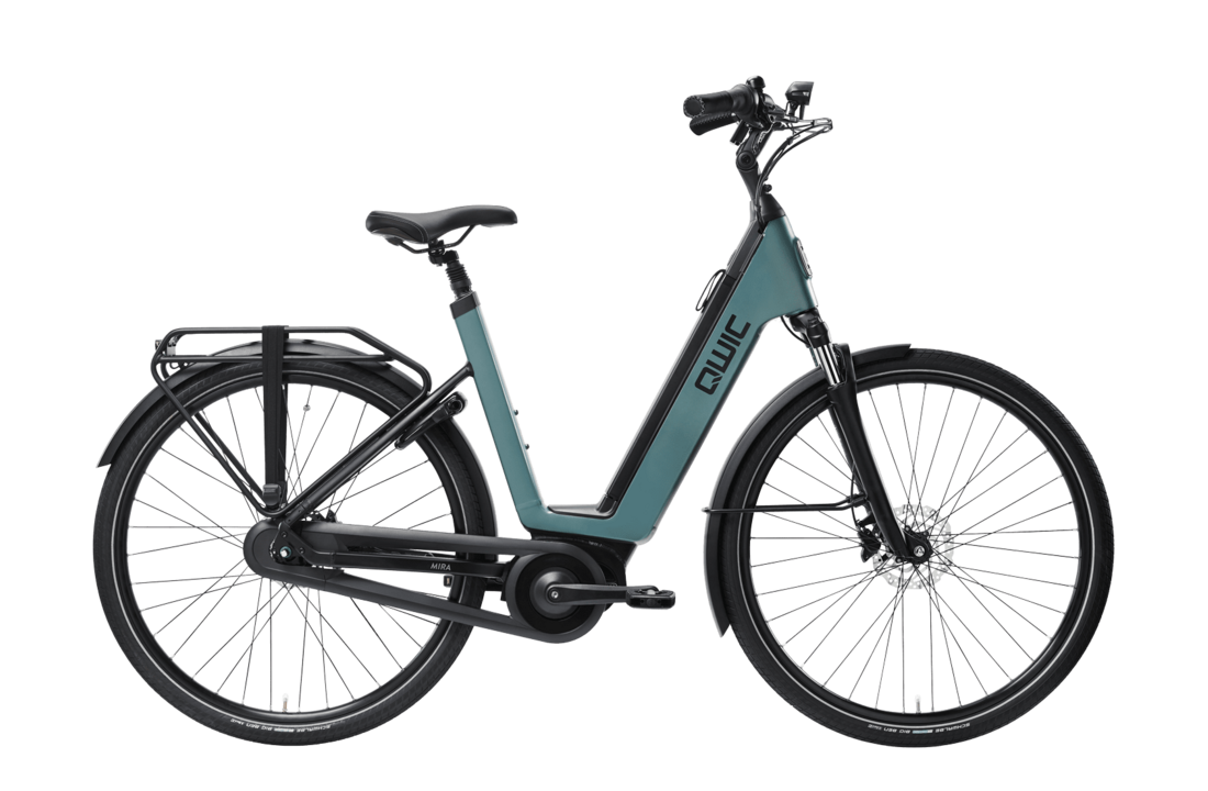 Qwic Mira Daily 756Wh Dames - Sage Green