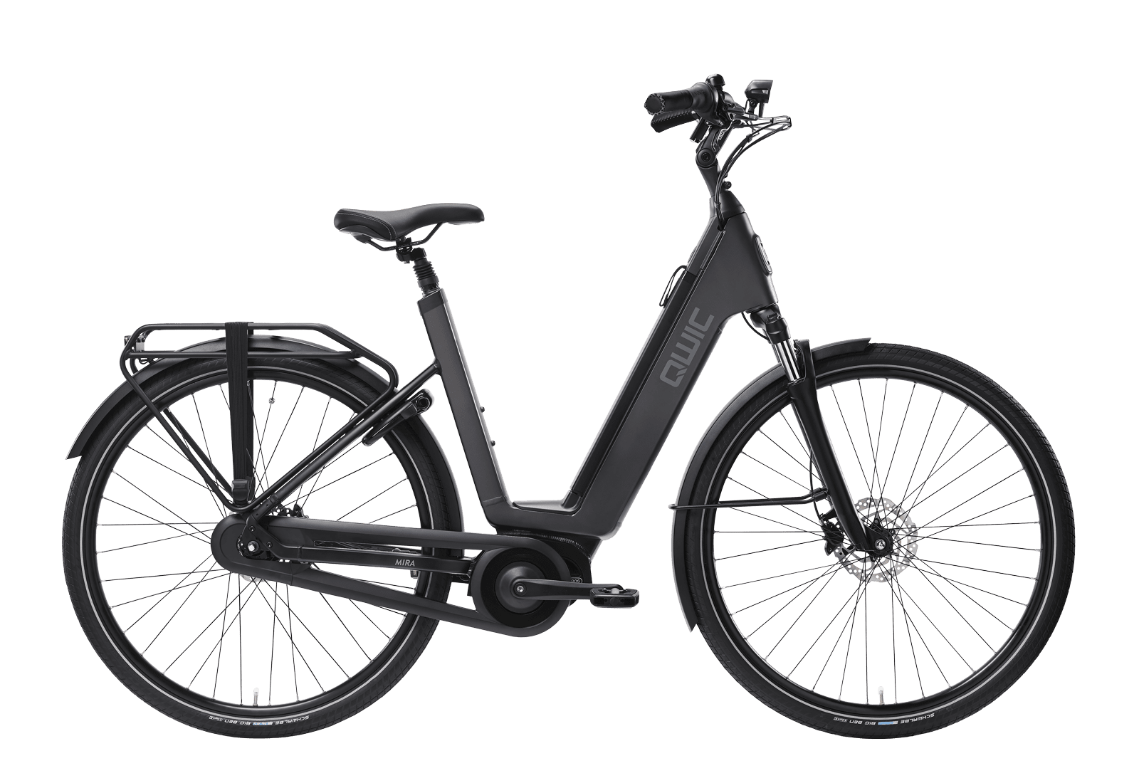 Qwic Mira Daily 756Wh Dames - Jet Black