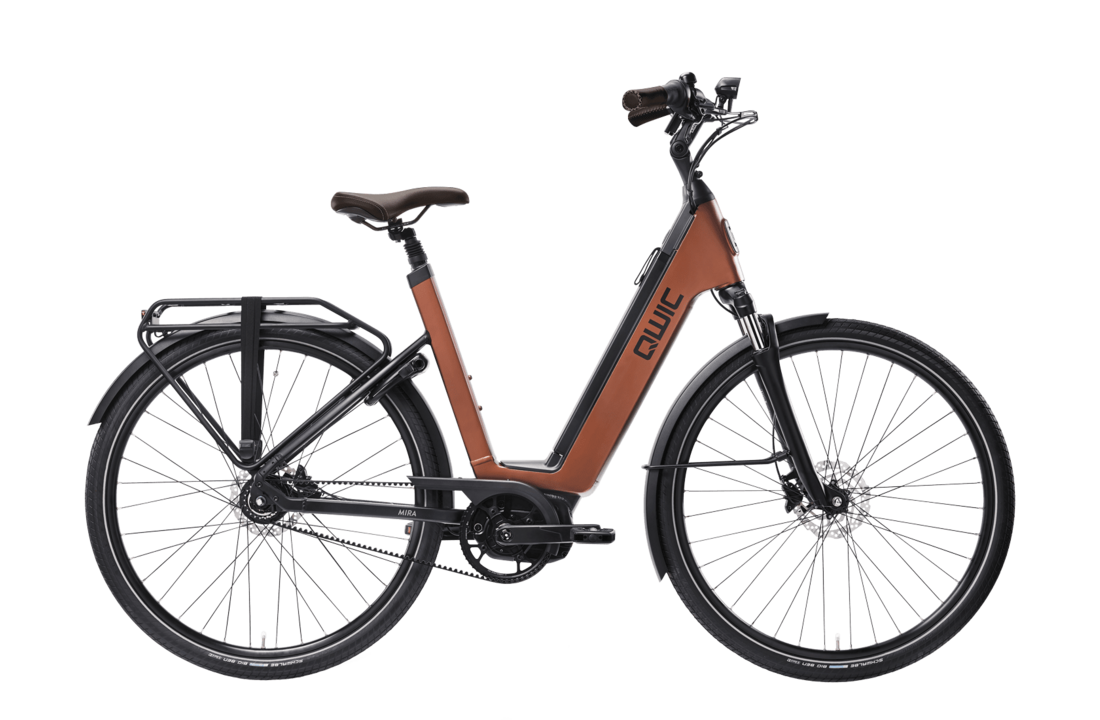 Qwic Mira Tour 756Wh Dames - Desert Copper