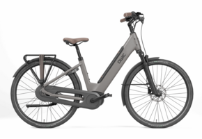 Qwic Elan Daily 500Wh Dames - Asphalt Black