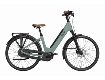 Qwic Elan Daily 500Wh Dames - Pebble Green