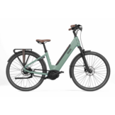 Qwic Elan Tour 500Wh Dames - Pebble Green