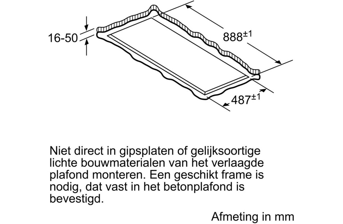Siemens LR96CAQ50 - Plafond afzuigkap
