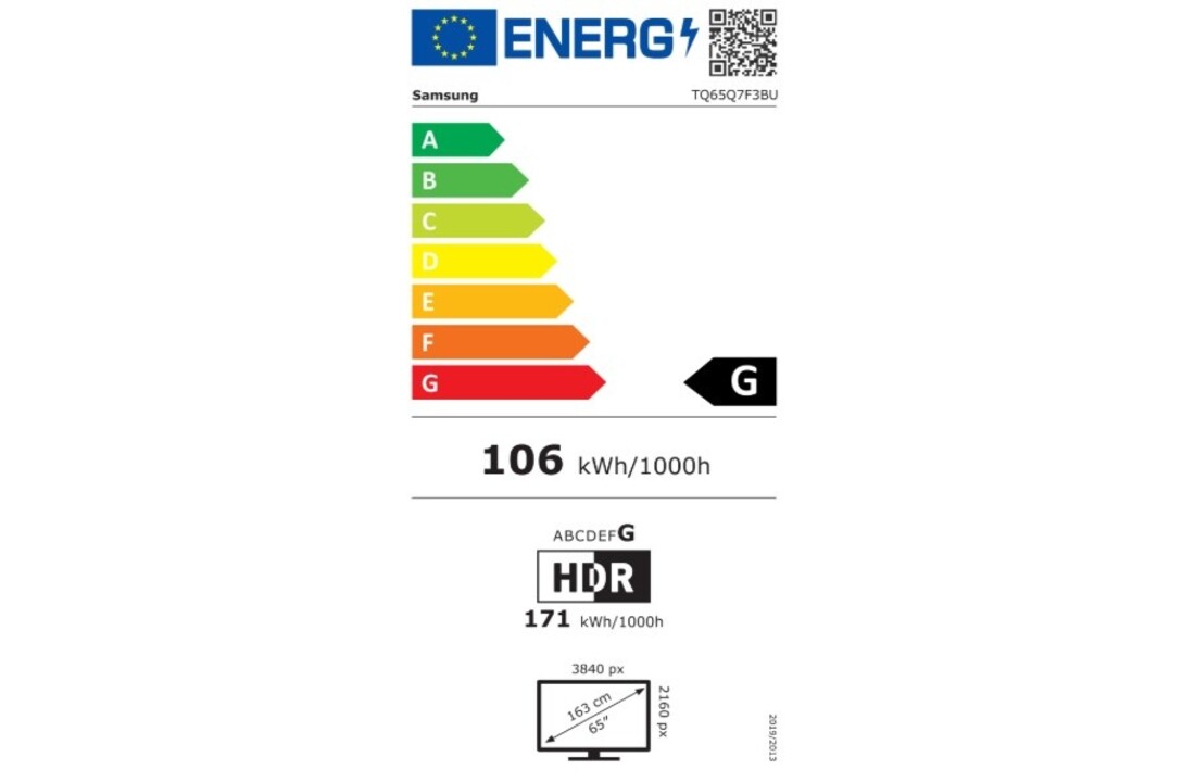 Samsung QLED 4K 65Q7F3 (2025) - QLED TV