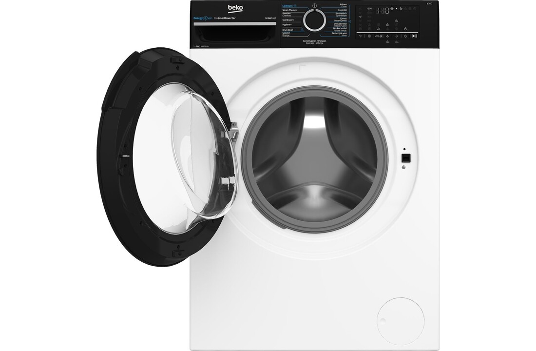 Beko BM3WFU4861B EnergySpin - Wasmachine